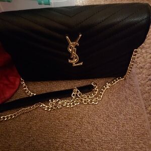 Bag with Gold Chain